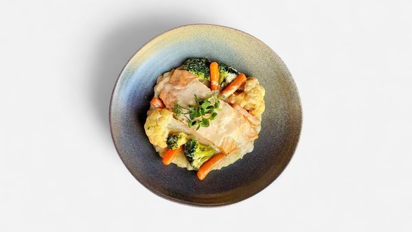 Poached Salmon Fillet