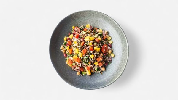 Quinoa Chickpea Salad